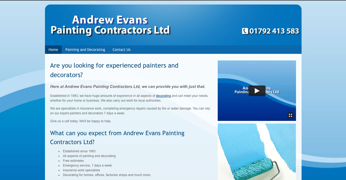 Andrew Evans Painting Contractors Ltd