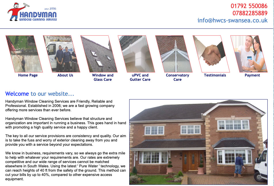 Handyman Window Cleaning Services